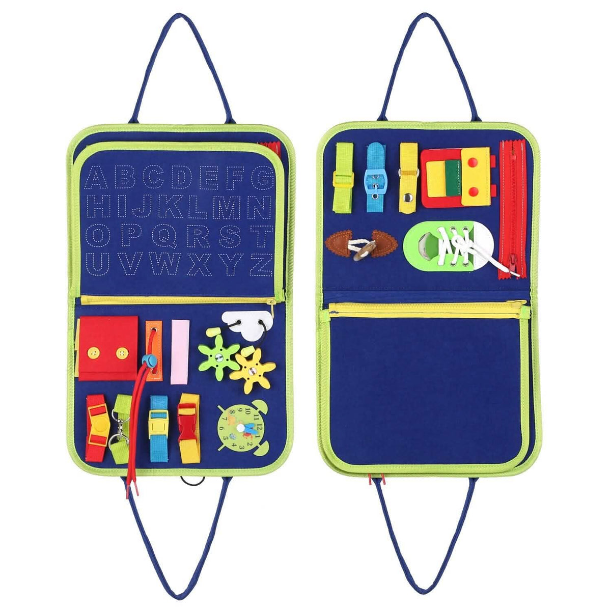 Kids Busy Board Sensory Activity Board Preschool Learning Toys - A-1 Thread Vault