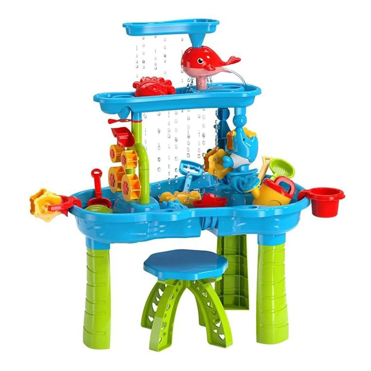 Kids Sand Water Table for 3-6 Years Old Sensory Exercise Friendship Building - A-1 Thread Vault