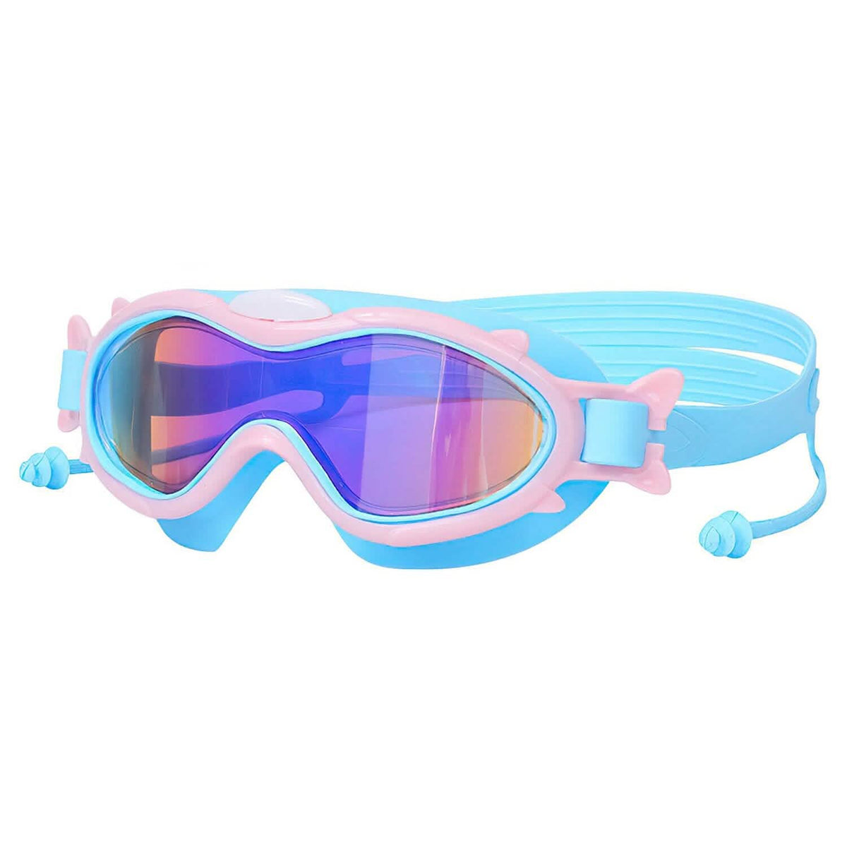 Kids Swim Goggles with Ear Plugs UV Protection Anti-Fog Leak Proof - A-1 Thread Vault
