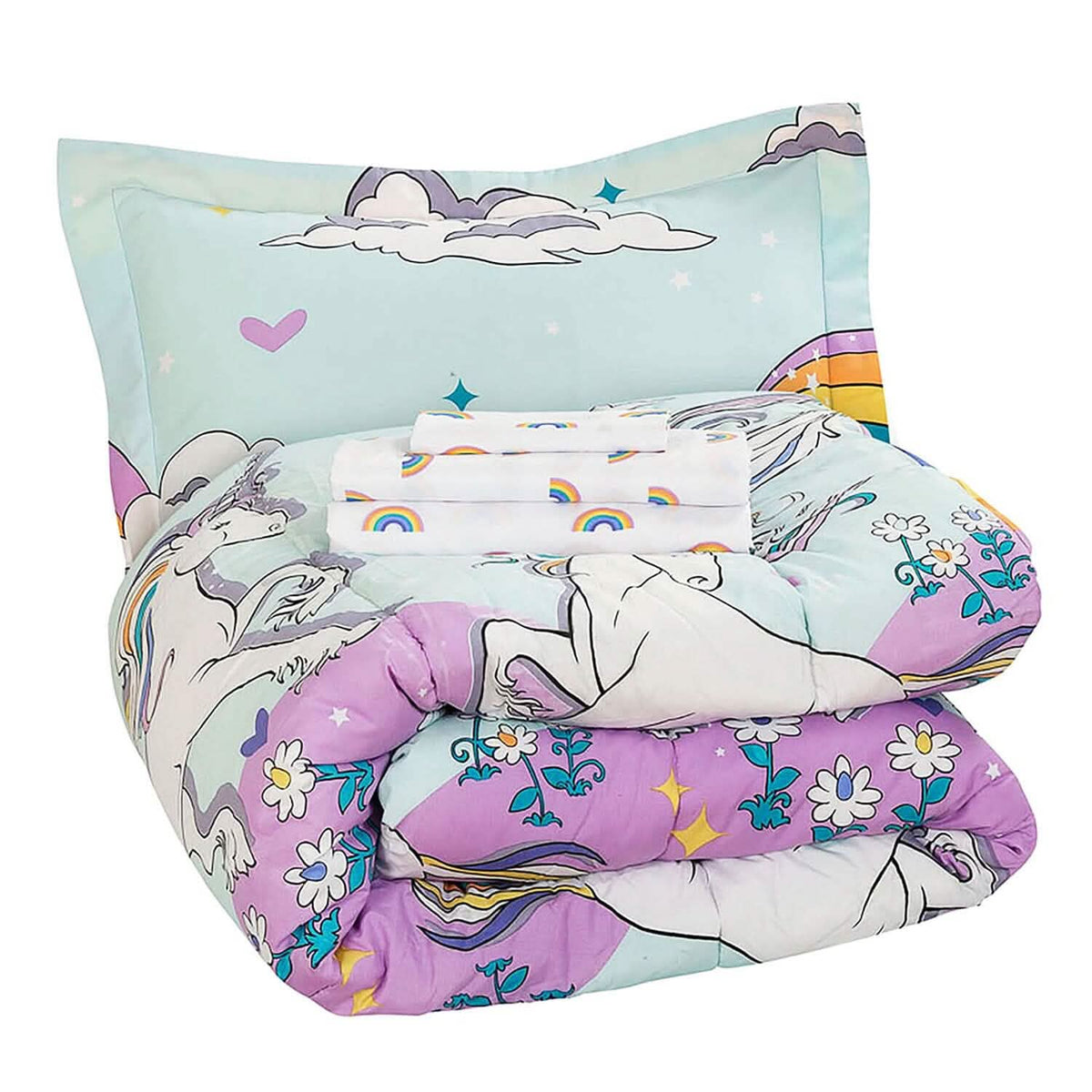 Kidz Mix Magical Unicorn Bed in a Bag - A-1 Thread Vault