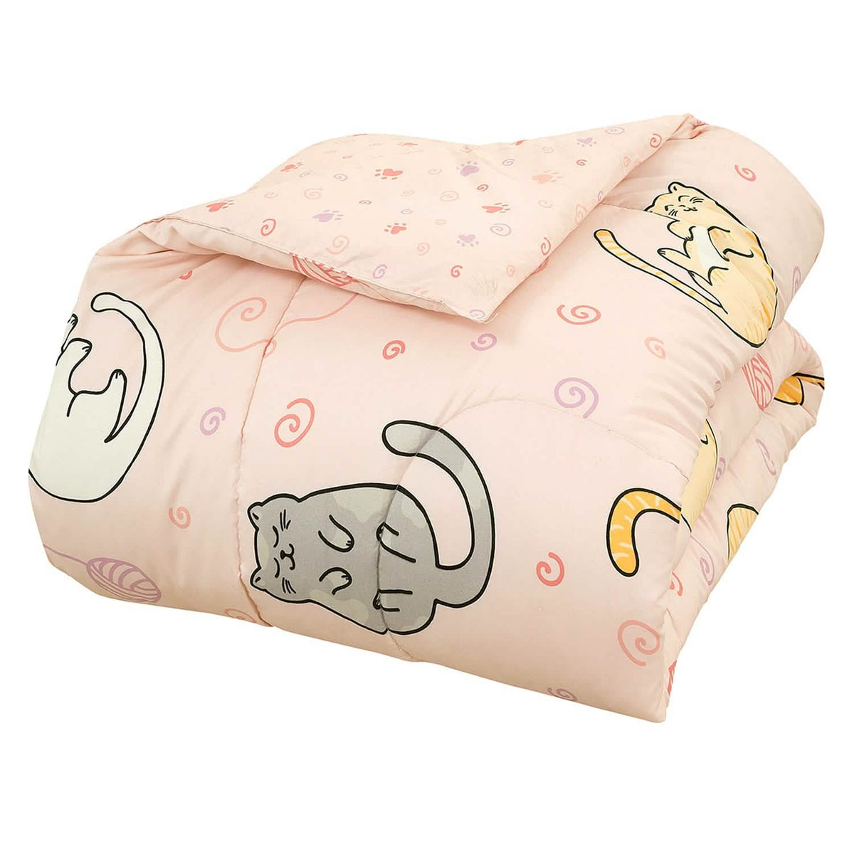 Kidz Mix Sleepy Cats Bed in a Bag - A-1 Thread Vault