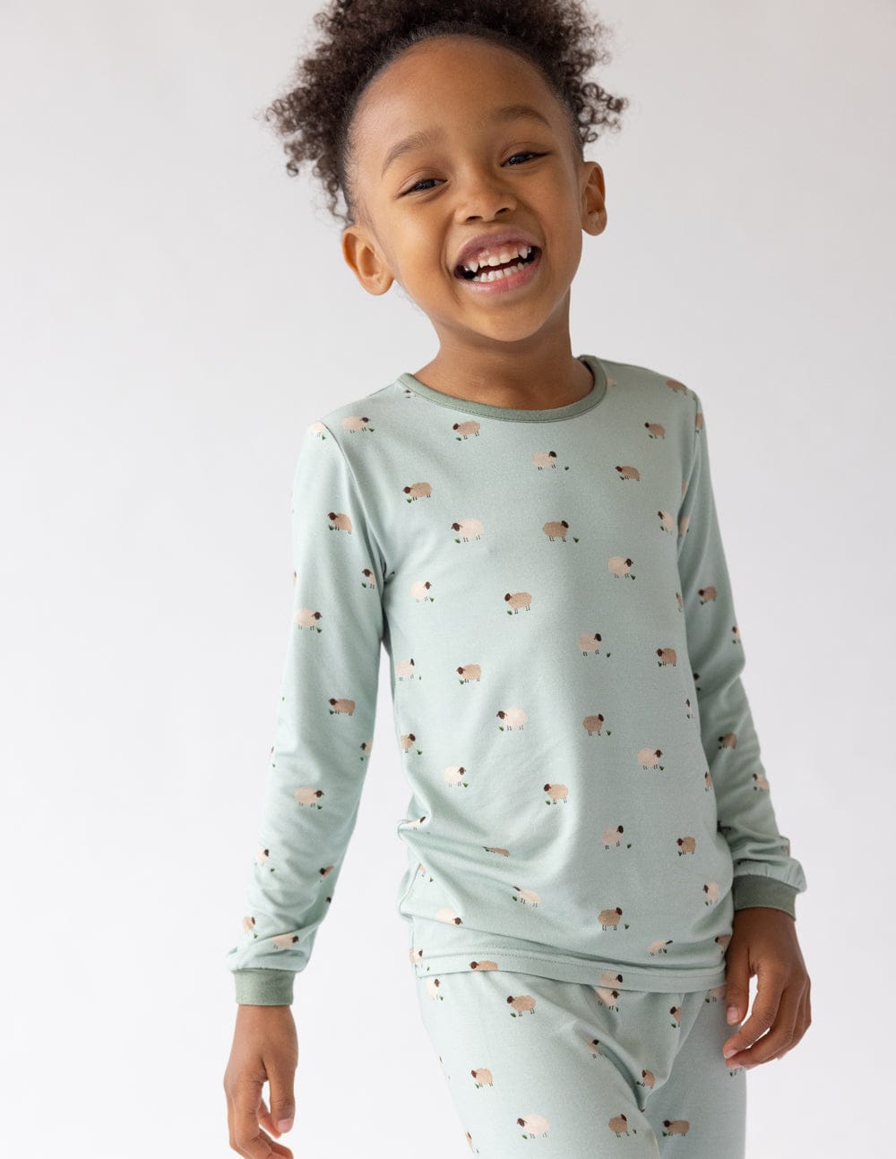 Lamb Bamboo Kids Pajama Set - A-1 Thread Vault