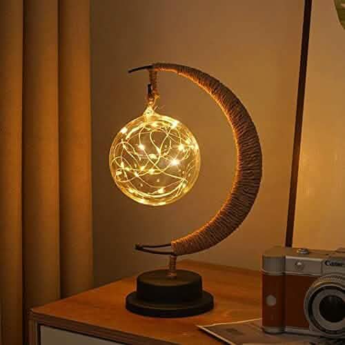 LED Ball Lamp Wrought Iron Moon Lamp - A-1 Thread Vault