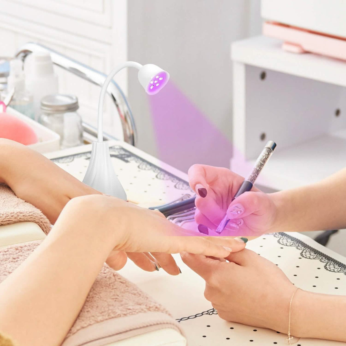 LED UV Nail Lamp Polish Dryer Lamp - A-1 Thread Vault