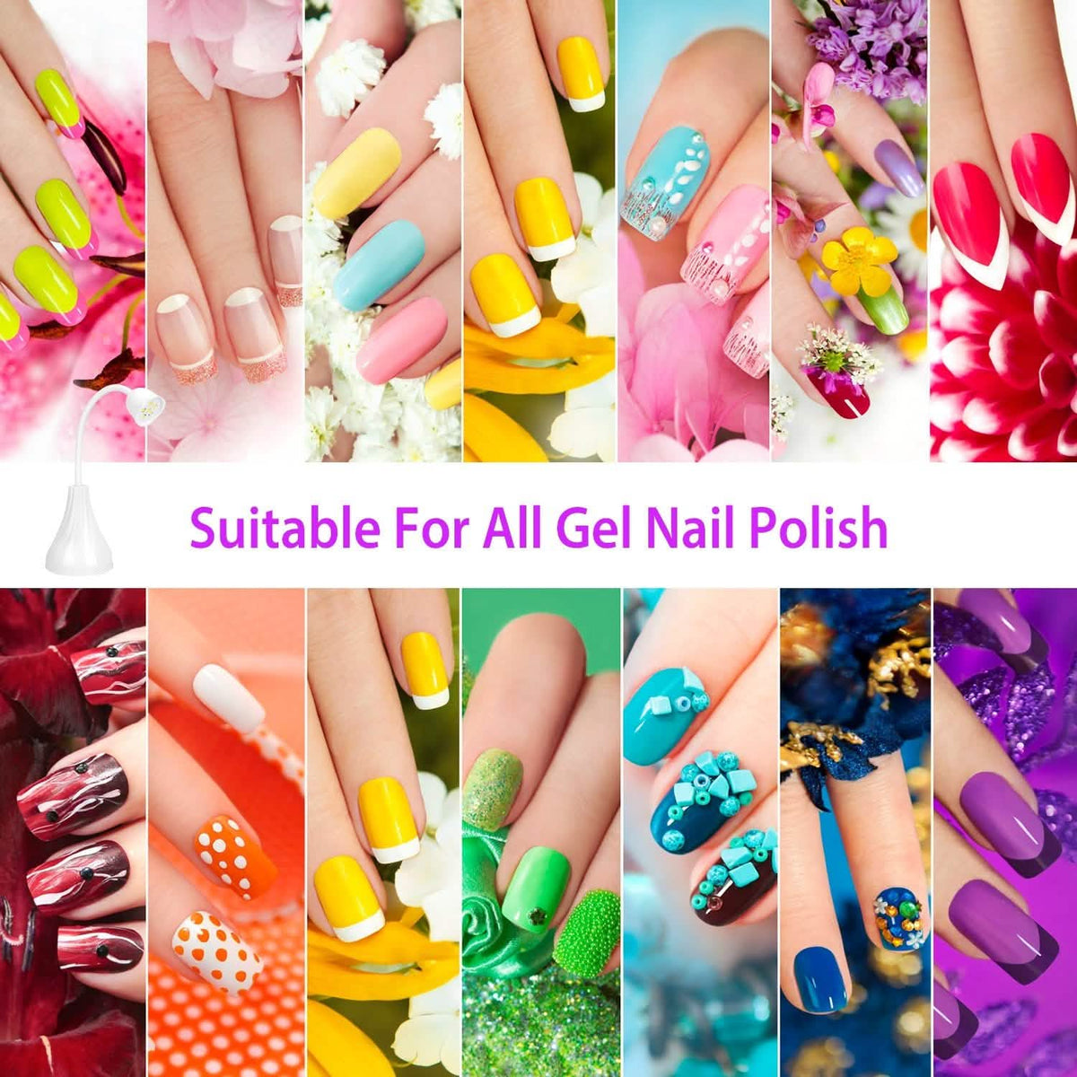 LED UV Nail Lamp Polish Dryer Lamp - A-1 Thread Vault