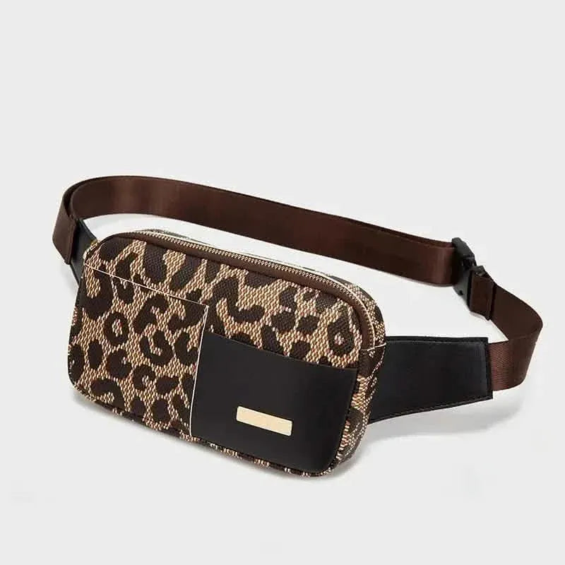 Leopard Pattern Chest Bag - A-1 Thread Vault