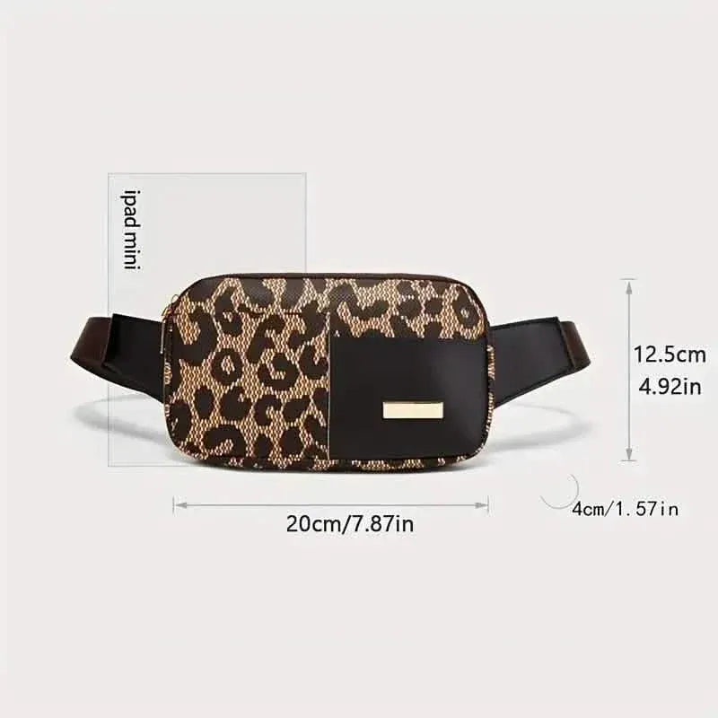 Leopard Pattern Chest Bag - A-1 Thread Vault