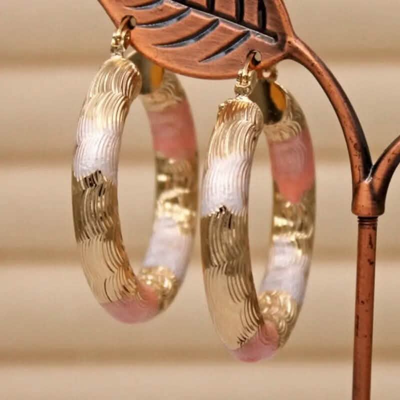 Leverback Hoop Earrings Chunky O-Shaped Tiny Earrings - A-1 Thread Vault