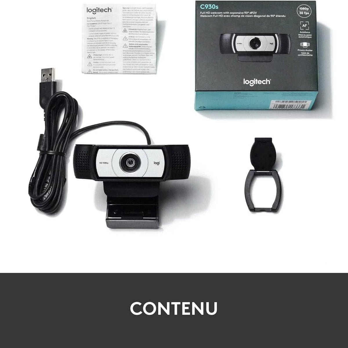 Logitech C930e Webcam (Refurbished) - A-1 Thread Vault
