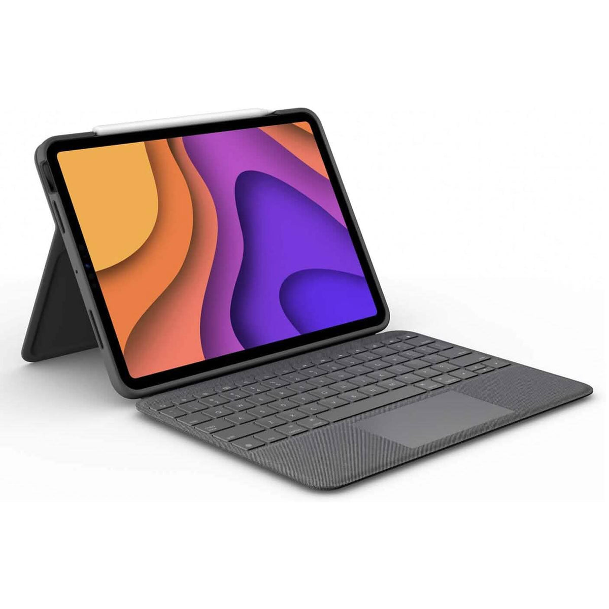 Logitech Folio Touch iPad Keyboard Case with Trackpad and Smart Connector for iPad Air (4th Generation) – Graphite Apple Exclusive - A-1 Thread Vault