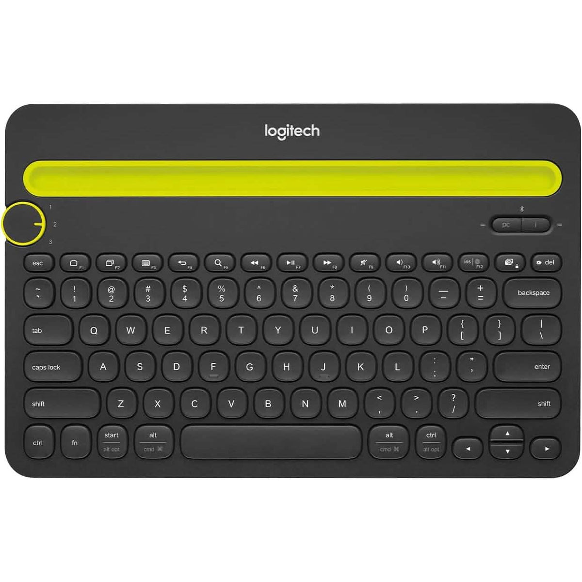 Logitech K480 Bluetooth Multi-Device Keyboard Black - A-1 Thread Vault