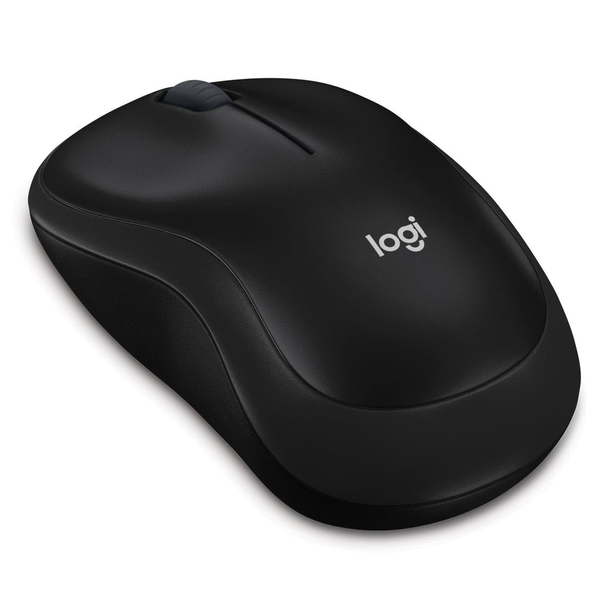 Logitech M185 Wireless Mouse, 2.4 GHz Frequency/30 ft Wireless Range, Left/Right Hand Use, Black