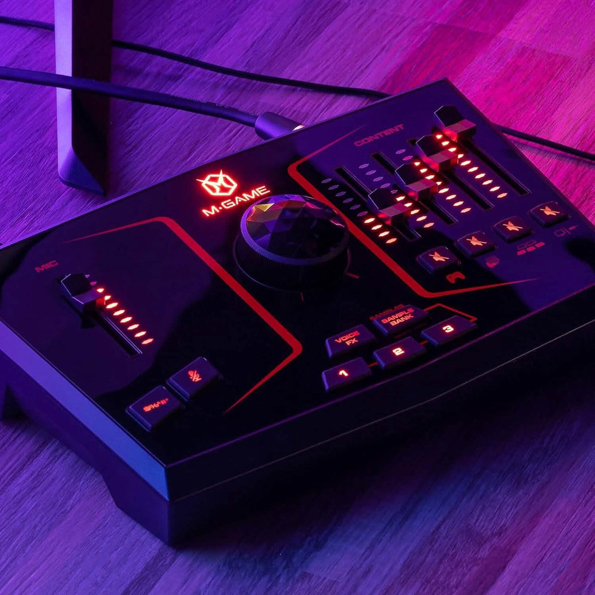 M-Game Solo USB Audio Interface Mixer for Streaming and Gaming (Refurbished) - A-1 Thread Vault