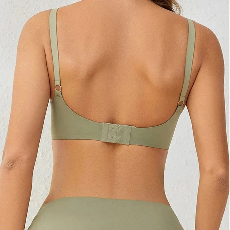 Maternity Bra with Push-up Front To Prevent Sagging Seamless Breathable and Comfortable Nursing Push-up Bra - A-1 Thread Vault
