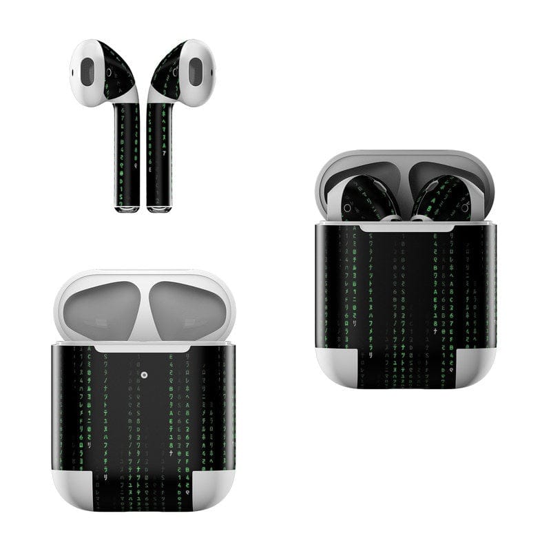 Matrix Style Code - Apple AirPods Skin - A-1 Thread Vault
