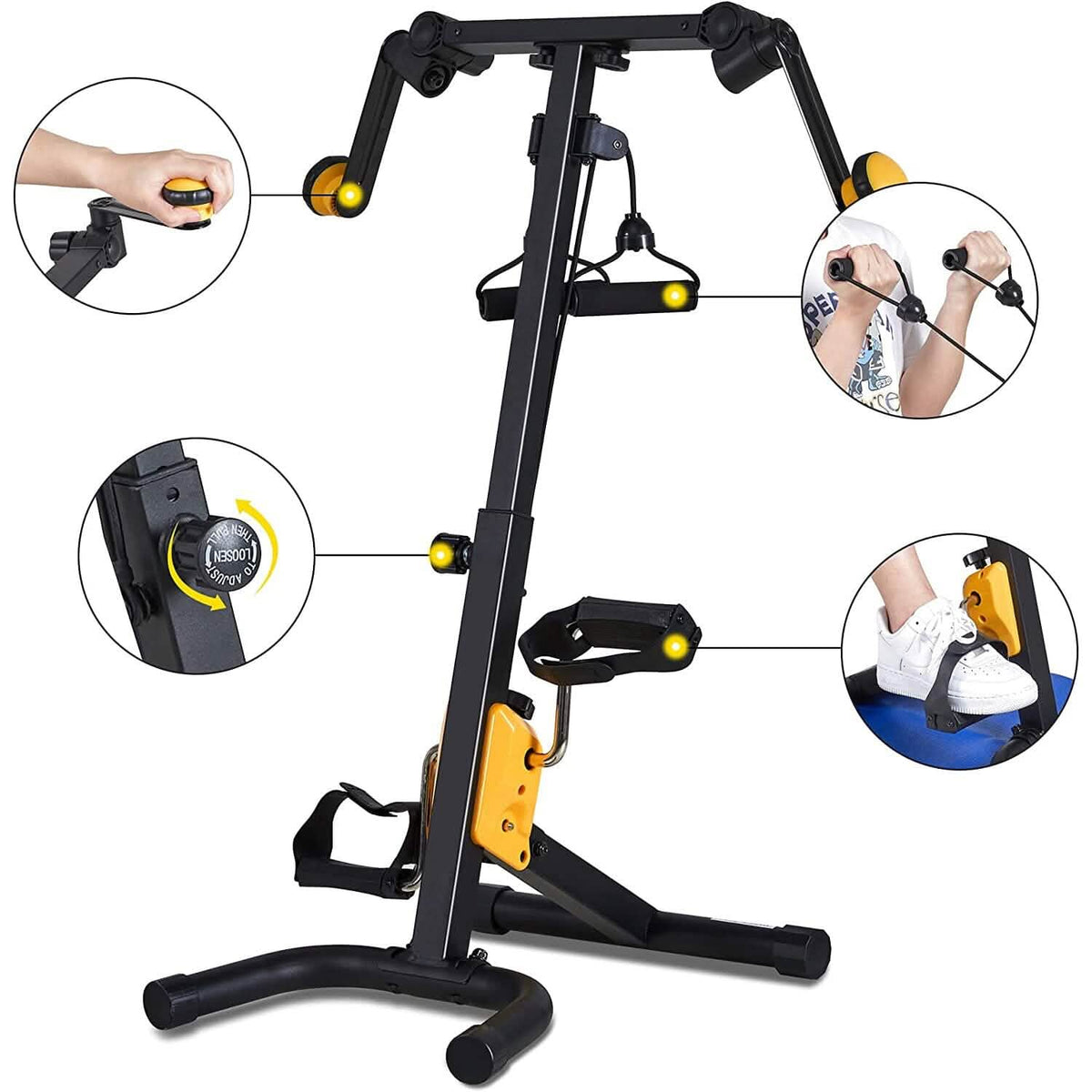 Maxkare MK-4009 Arm Leg Pedal Exerciser Machine - A-1 Thread Vault