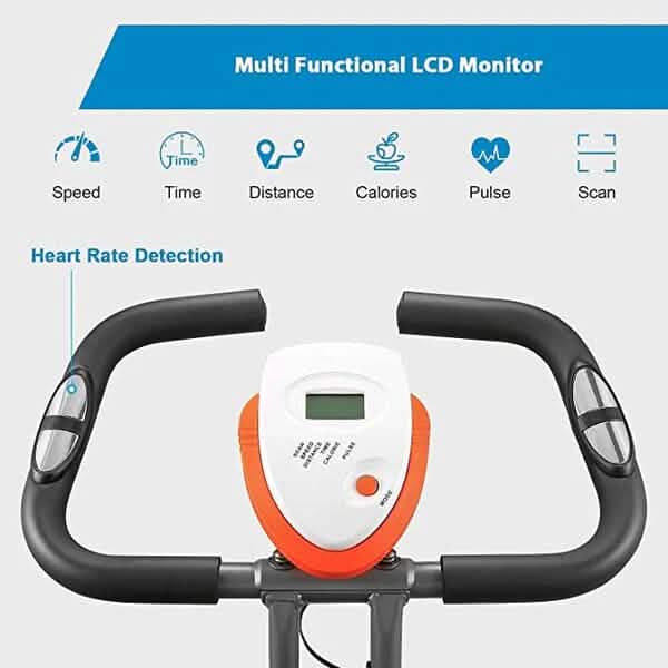 Maxkare MK-4012 Exercise Bike with Arm Resistance Bands - A-1 Thread Vault
