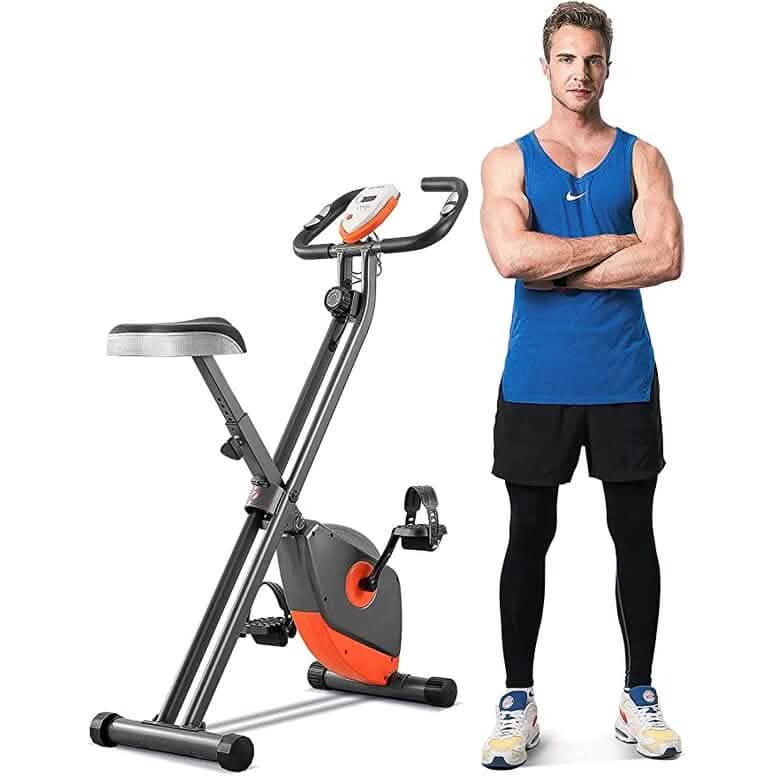 Maxkare MK-4012 Exercise Bike with Arm Resistance Bands - A-1 Thread Vault