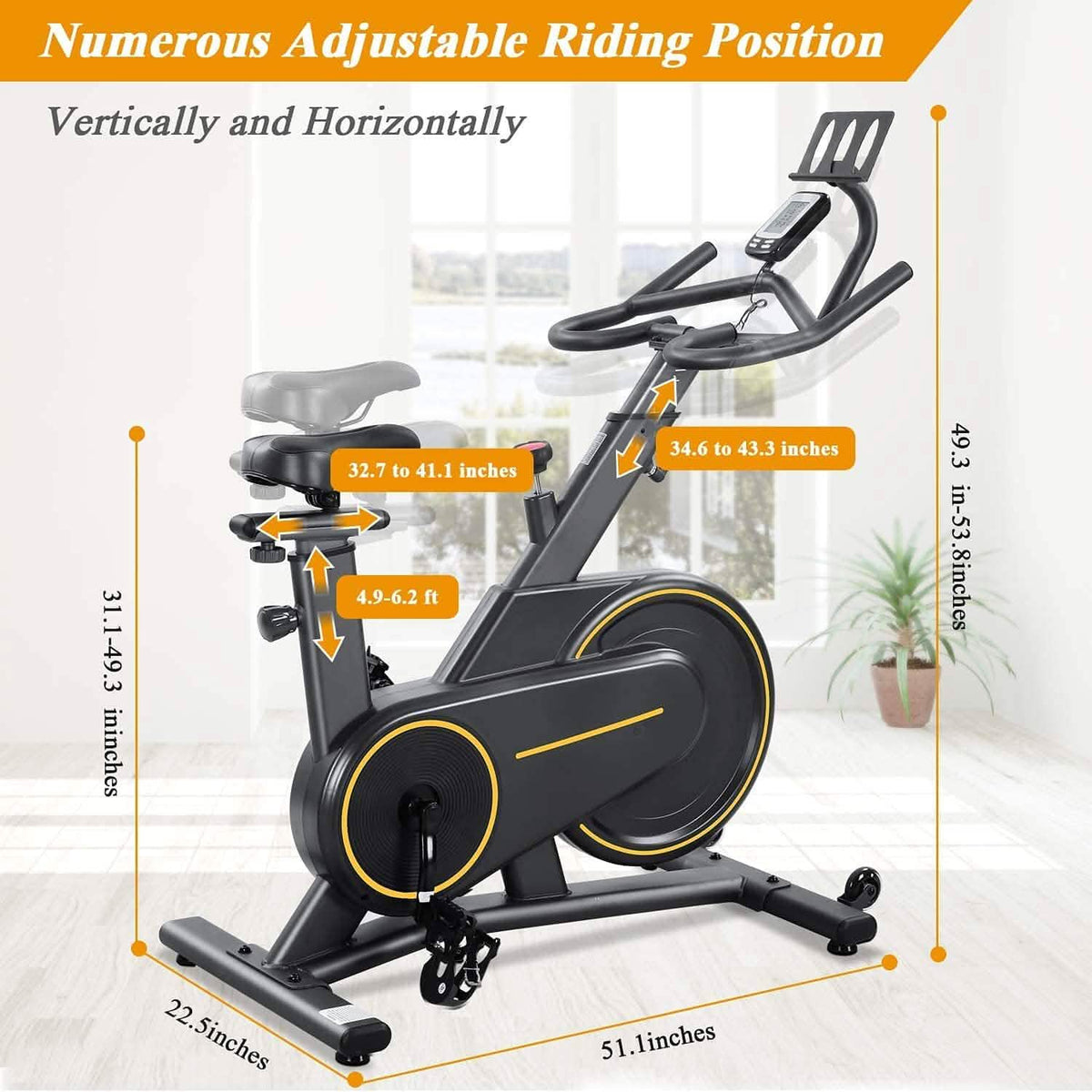 MaxKare Stationary Upright Exercise Bike - A-1 Thread Vault