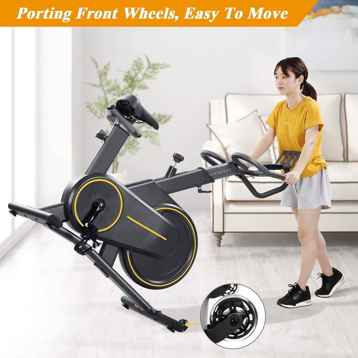 MaxKare Stationary Upright Exercise Bike - A-1 Thread Vault