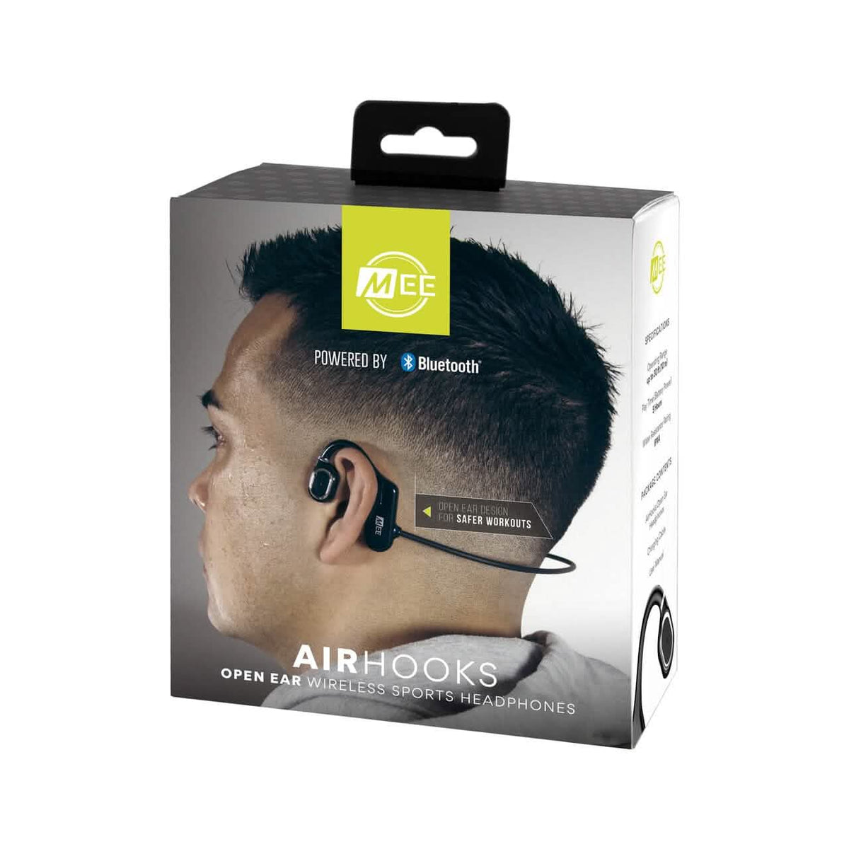 MEE audio Airhooks Open Ear Wireless Sports Headphones - A-1 Thread Vault