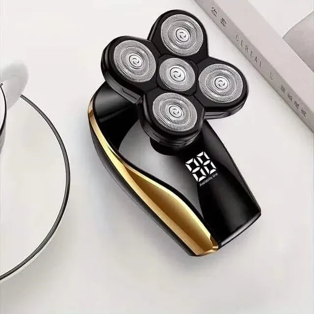 Men's Cordless Rechargeable Wet/Dry Shaver with LED Display - A-1 Thread Vault