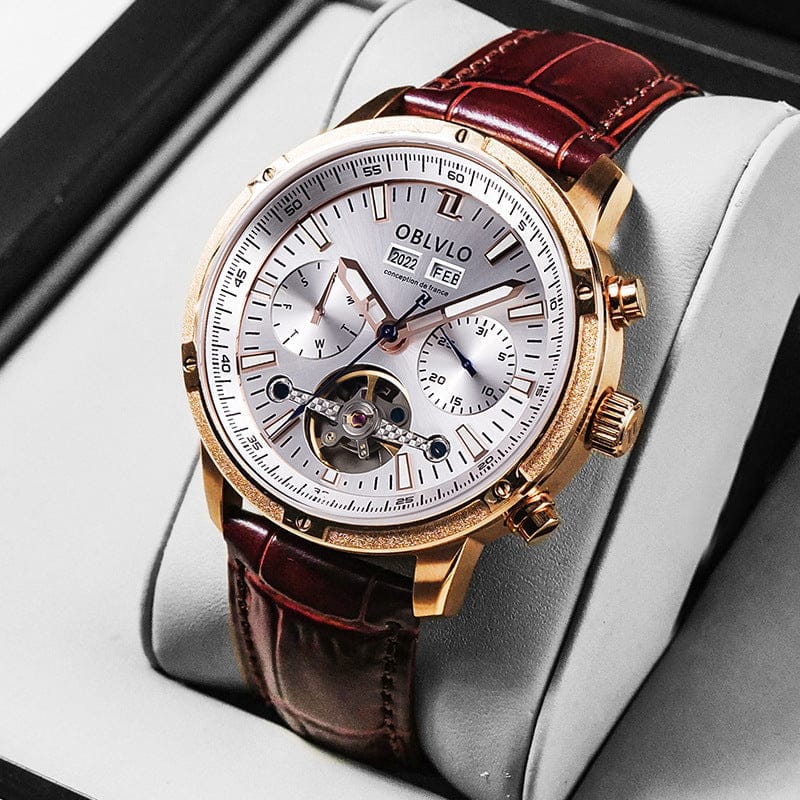 Men's Multi-functional Hollowed Fashion Watch - A-1 Thread Vault