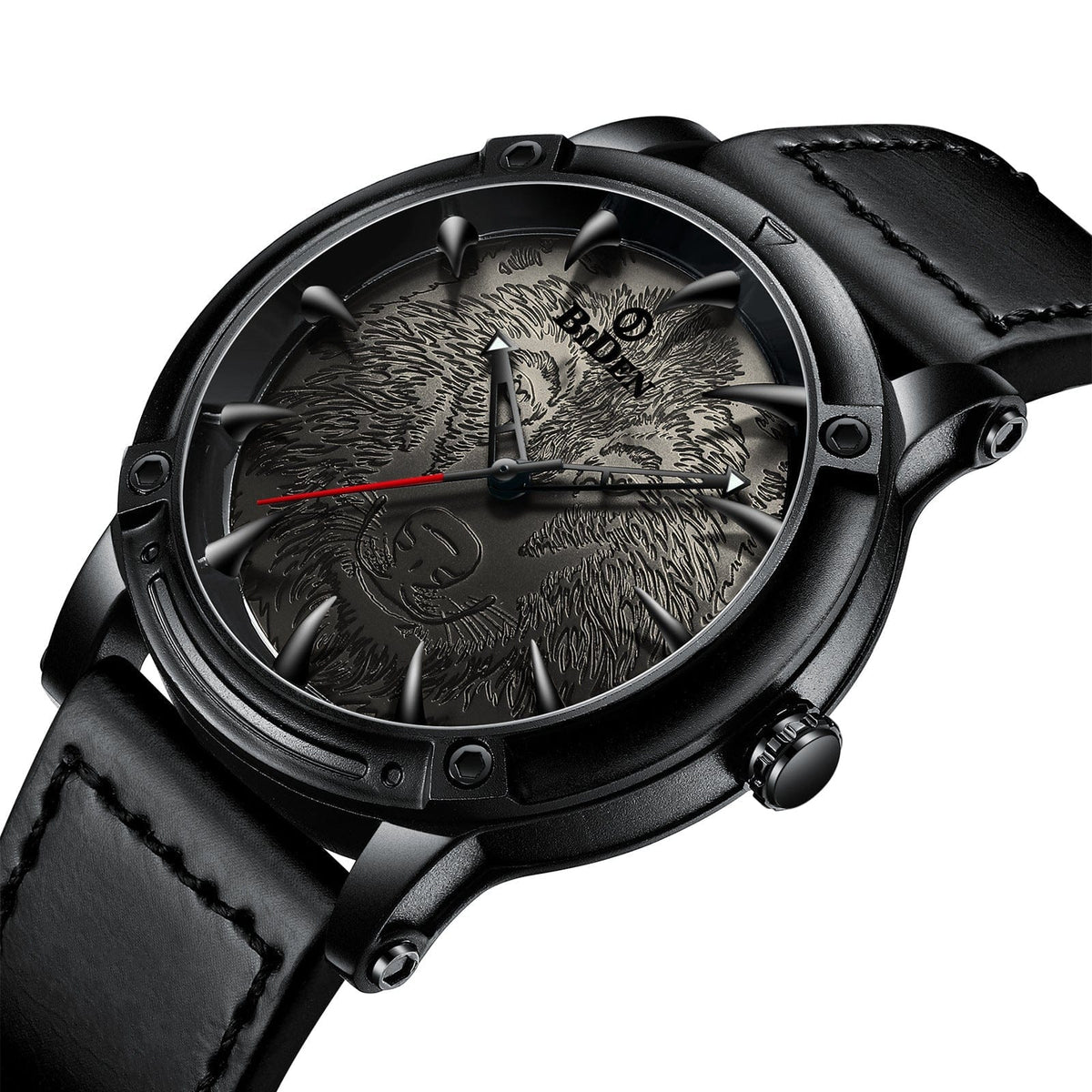 Men's Solid Color Casual Belt Quartz Watch - A-1 Thread Vault