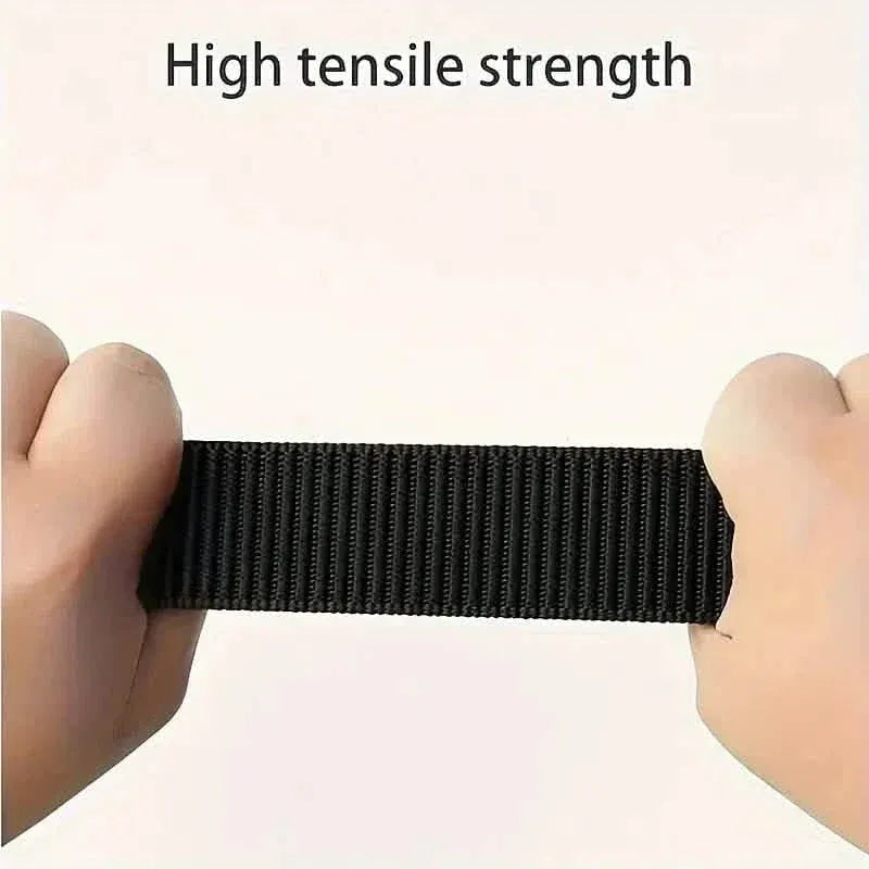 Men's Stylish Canvas Belt with Automatic Buckle - A-1 Thread Vault