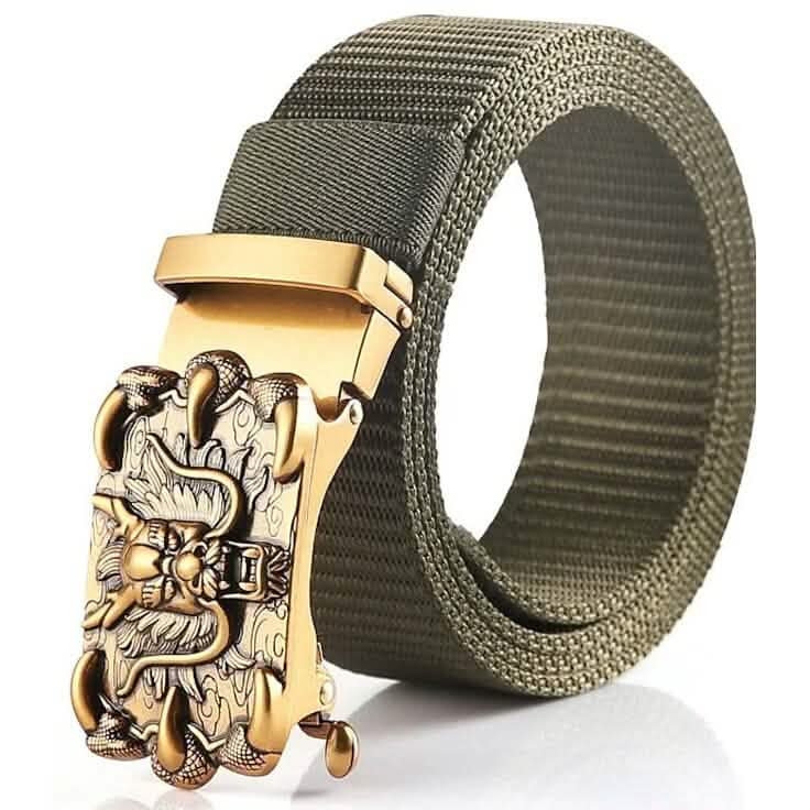 Men's Belt Faux Leather Tactical Belt - A-1 Thread Vault