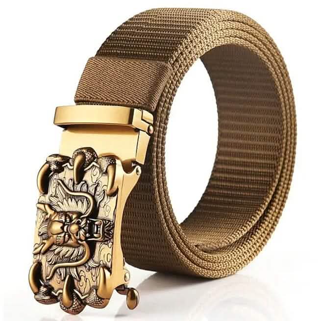 Men's Belt Faux Leather Tactical Belt - A-1 Thread Vault