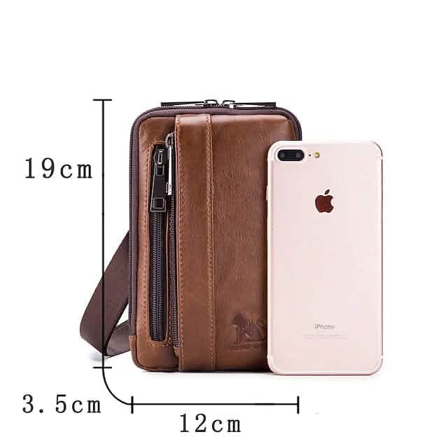 Men's Bum Bag Messenger Bag Fanny Pack Belt Pouch - A-1 Thread Vault