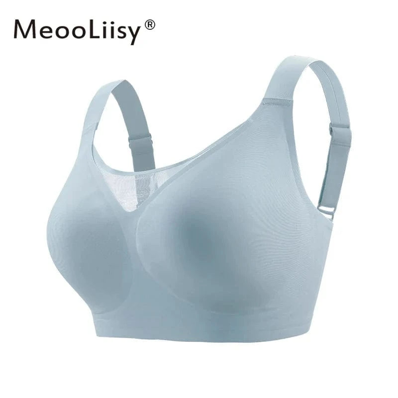 MeooLiisy C to F Cup Plus Size Tube Top Underwear Minimizer Seamless Active Bras Wireless Surper Comfortable Lingerie XXXXL - A-1 Thread Vault