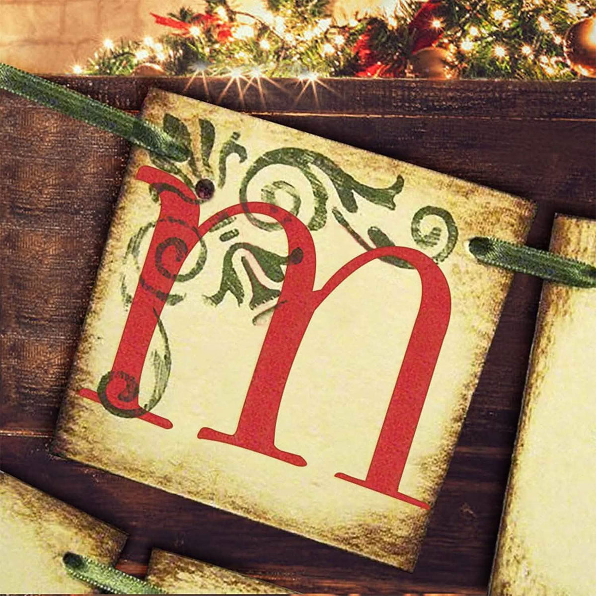 Merry Christmas Banner Home Decor - A-1 Thread Vault