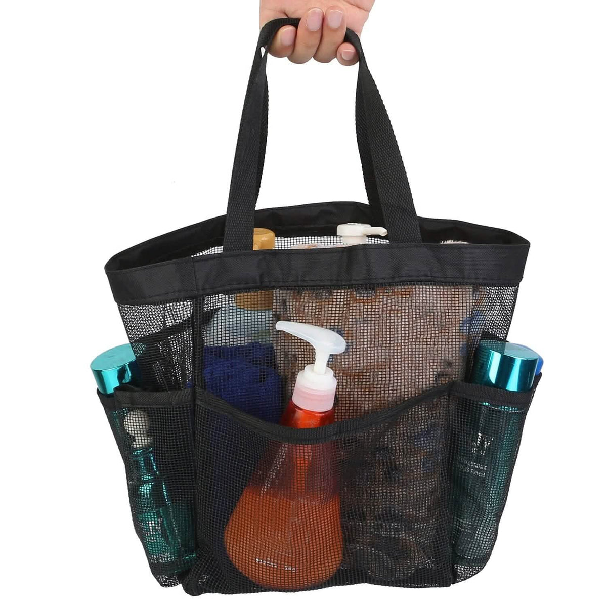 Mesh Shower Caddy Bag Organizer Storage Hanging Basket - A-1 Thread Vault