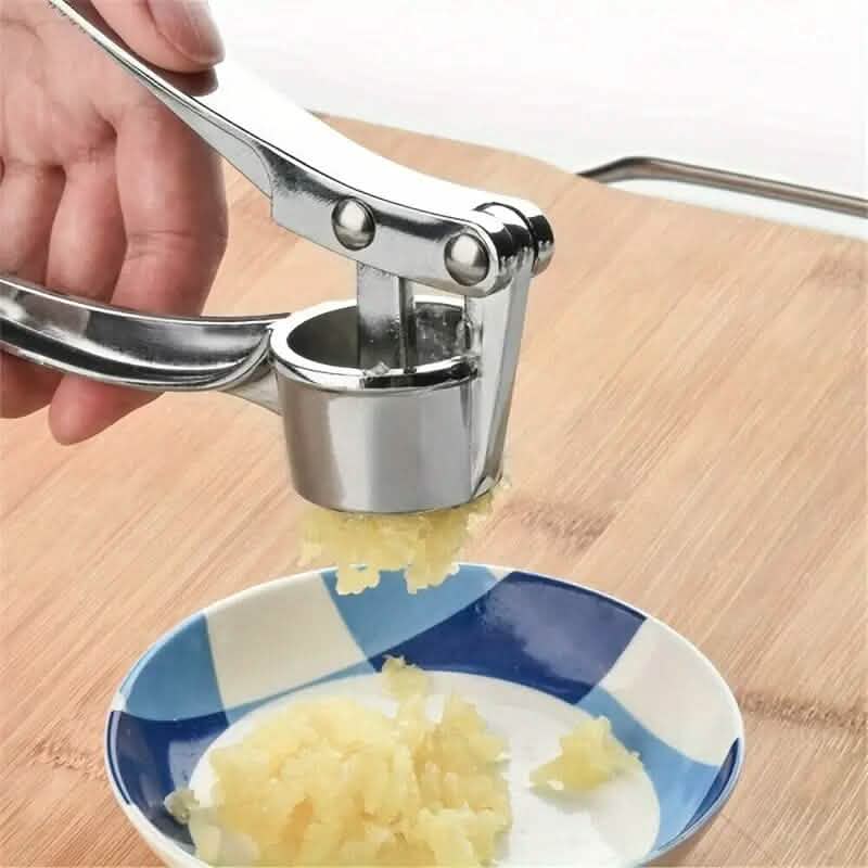 Metal Garlic Press Manually Crusher - A-1 Thread Vault