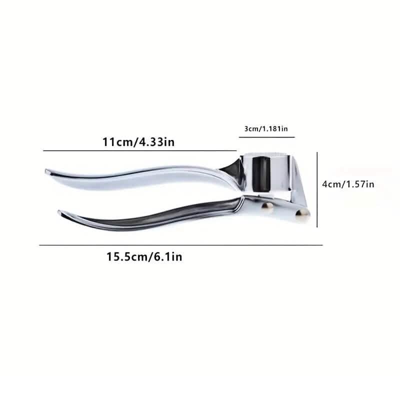 Metal Garlic Press Manually Crusher - A-1 Thread Vault