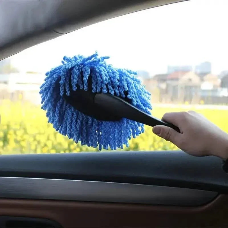 Microfiber Car Duster with Plastic Handle - Interior Cleaning Brush - A-1 Thread Vault