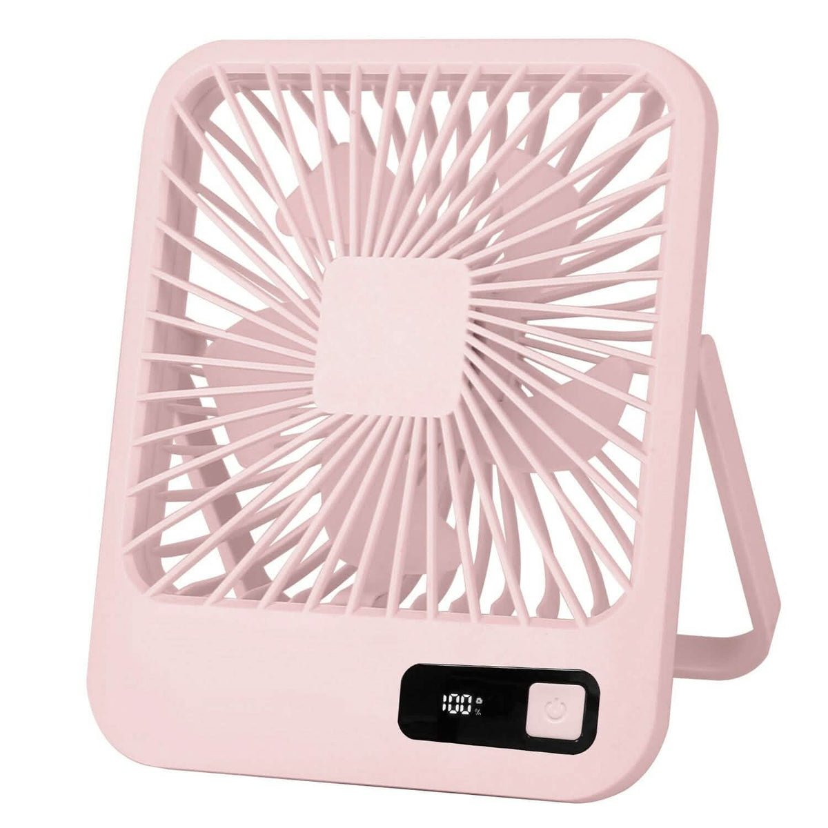 Mini Desktop Cooling Fan Rechargeable Battery Powered with LCD Display - A-1 Thread Vault