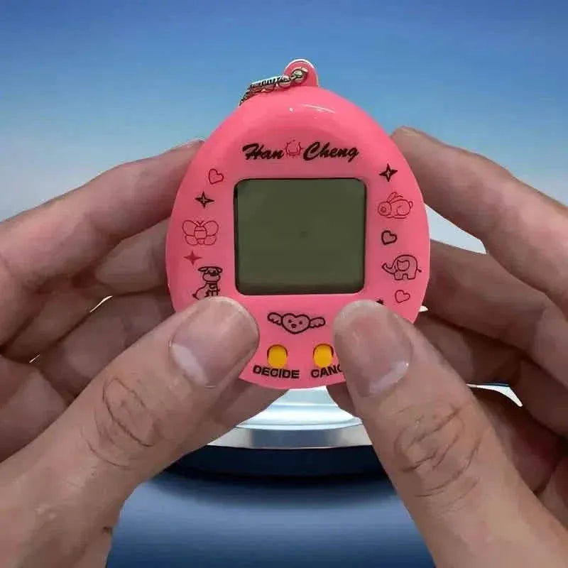 Mini Virtual Pet Game Machine, Battery-Powered Nostalgic Handheld Toy - A-1 Thread Vault