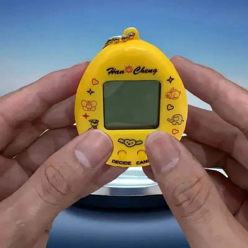 Mini Virtual Pet Game Machine, Battery-Powered Nostalgic Handheld Toy - A-1 Thread Vault