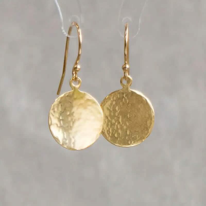 Minimalist Concave and Convex Small Round Earrings - A-1 Thread Vault