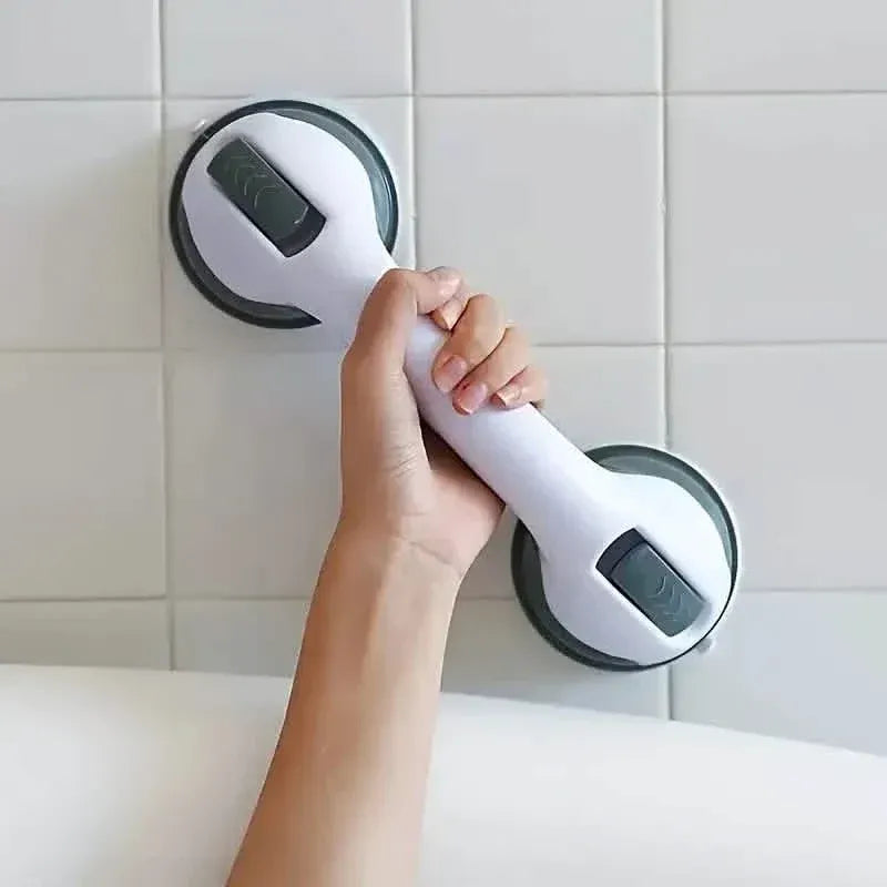 Modern Non-Slip Shower Handle, Powerful Suction, Safety Grip, Contemporary Design - A-1 Thread Vault