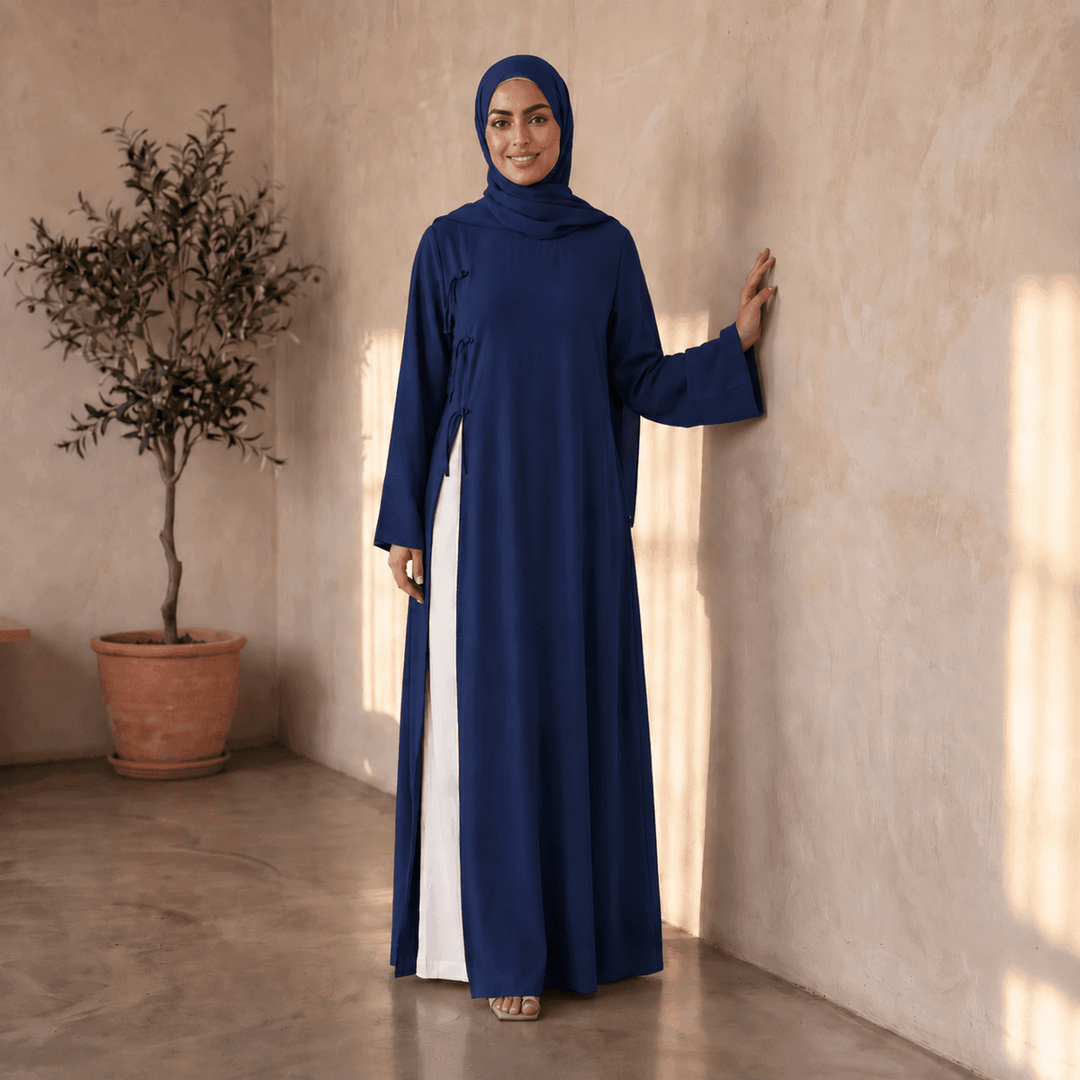 Modest Nida Longline Tunic Top (MS420) - A-1 Thread Vault
