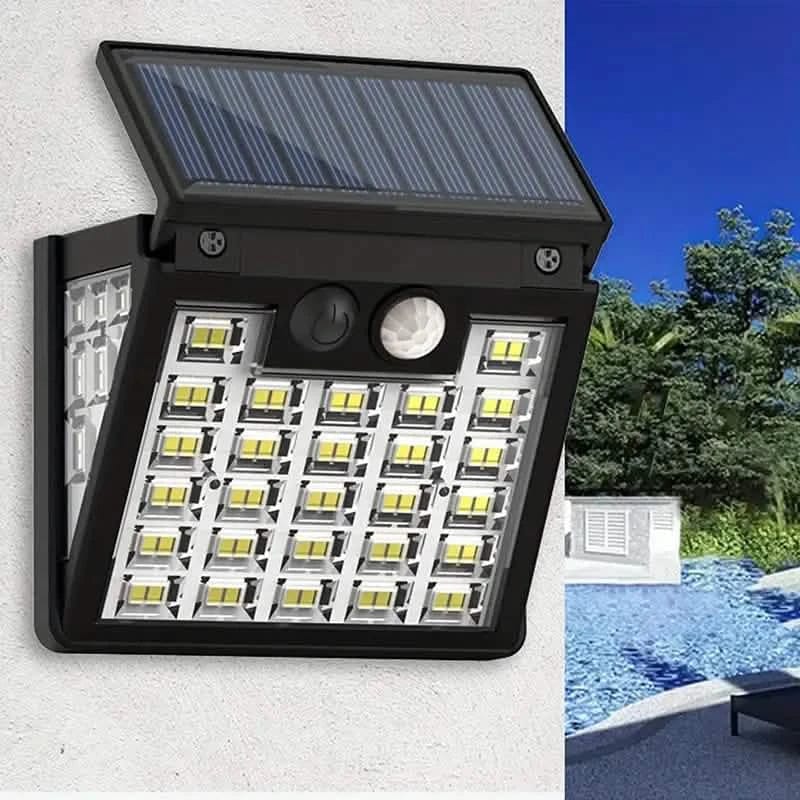 Motion Sensor Solar Street Light - Dusk to Dawn, Energy Efficient LED Lamp - A-1 Thread Vault