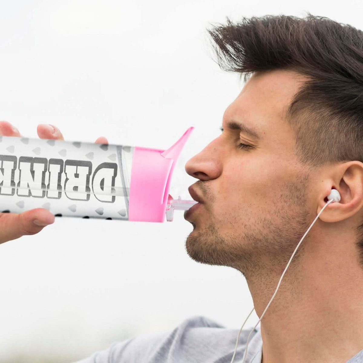 Motivational Leak Proof 32 Oz Water Bottles With Removable Straw - A-1 Thread Vault
