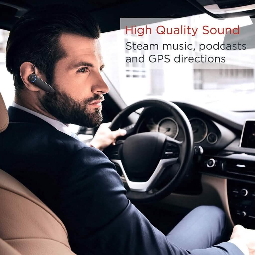 Motorola Boom 3+ Plus in-Ear Wireless Mono Bluetooth Headset Noise Cancellation - A-1 Thread Vault