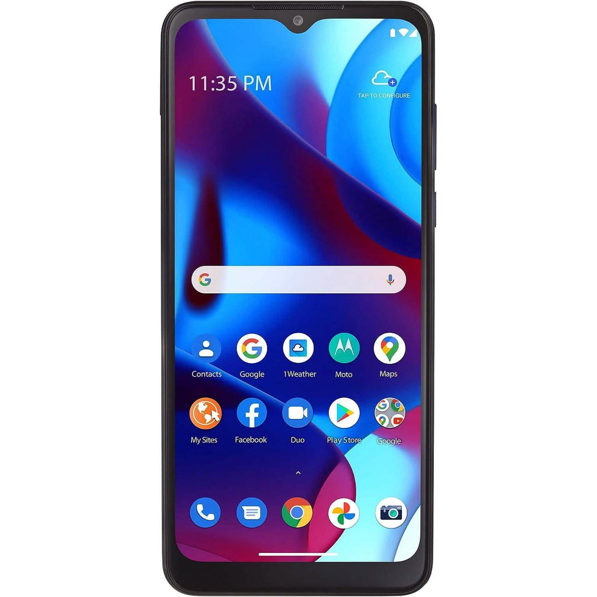 Motorola Moto G Pure Tracfone 32GB Blue - Prepaid Smartphone (Locked) (Refurbished) - A-1 Thread Vault