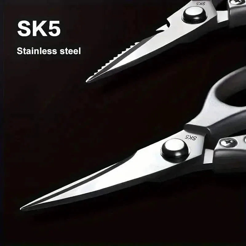 Multi-Function Heavy Duty Stainless Steel Sharp Kitchen Scissors - A-1 Thread Vault