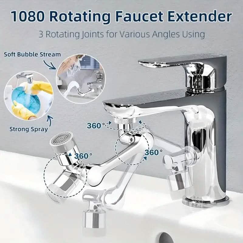 Multi Functional Large Angle Rotating Bathroom Sink - A-1 Thread Vault